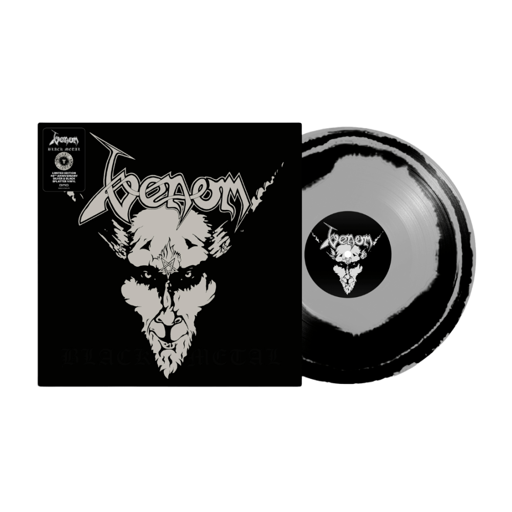 Venom - Black Metal Silver/Black Vinyl