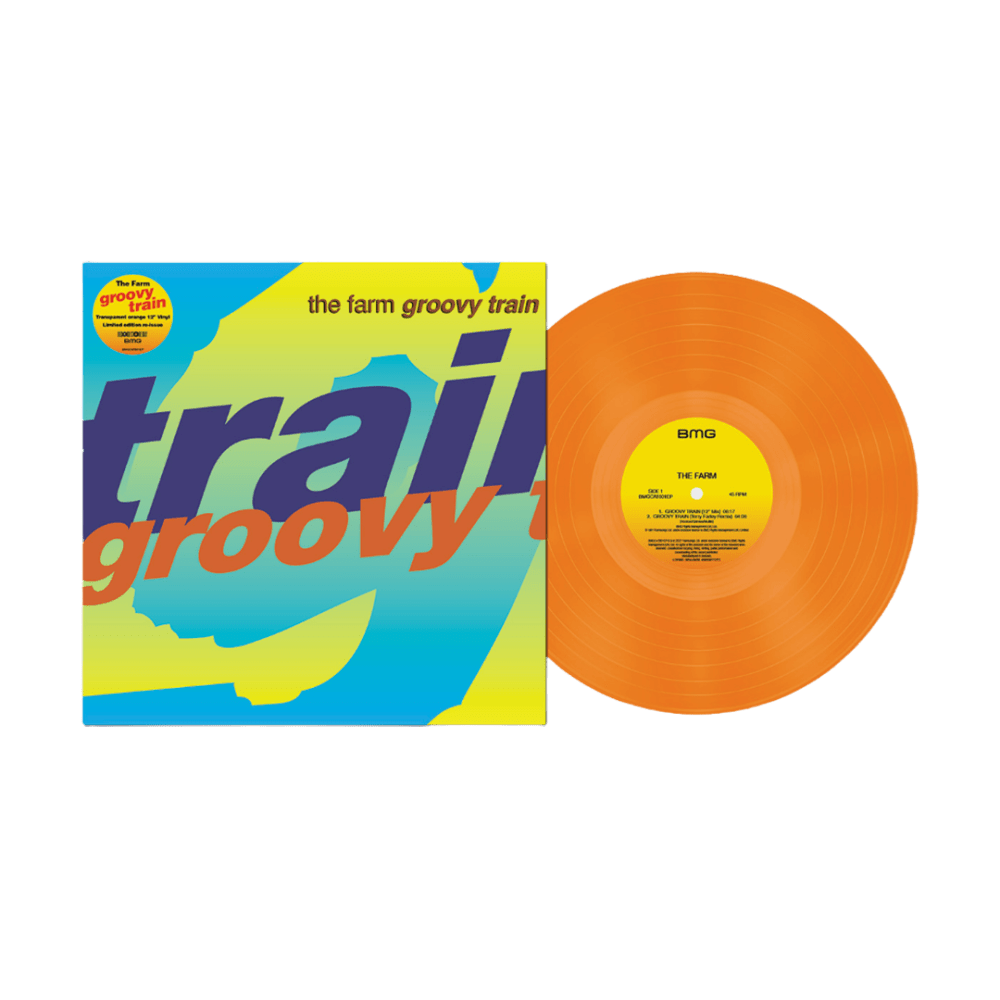 The Farm - Groovy Train RSD 22 Orange 12 Inch Vinyl