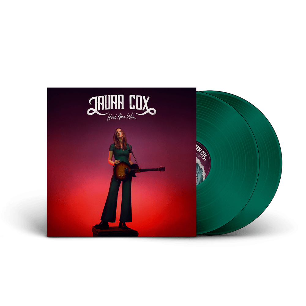 Laura Cox - Head Above Water Ltd. Dark Green 2LP Gatefold Double Heavyweight Vinyl