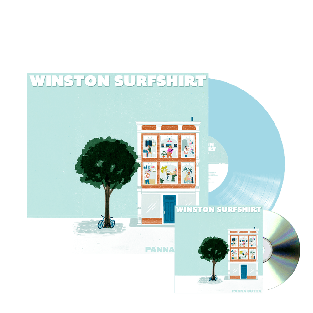 Winston Surfshirt - Panna Cotta Baby Blue Vinyl CD