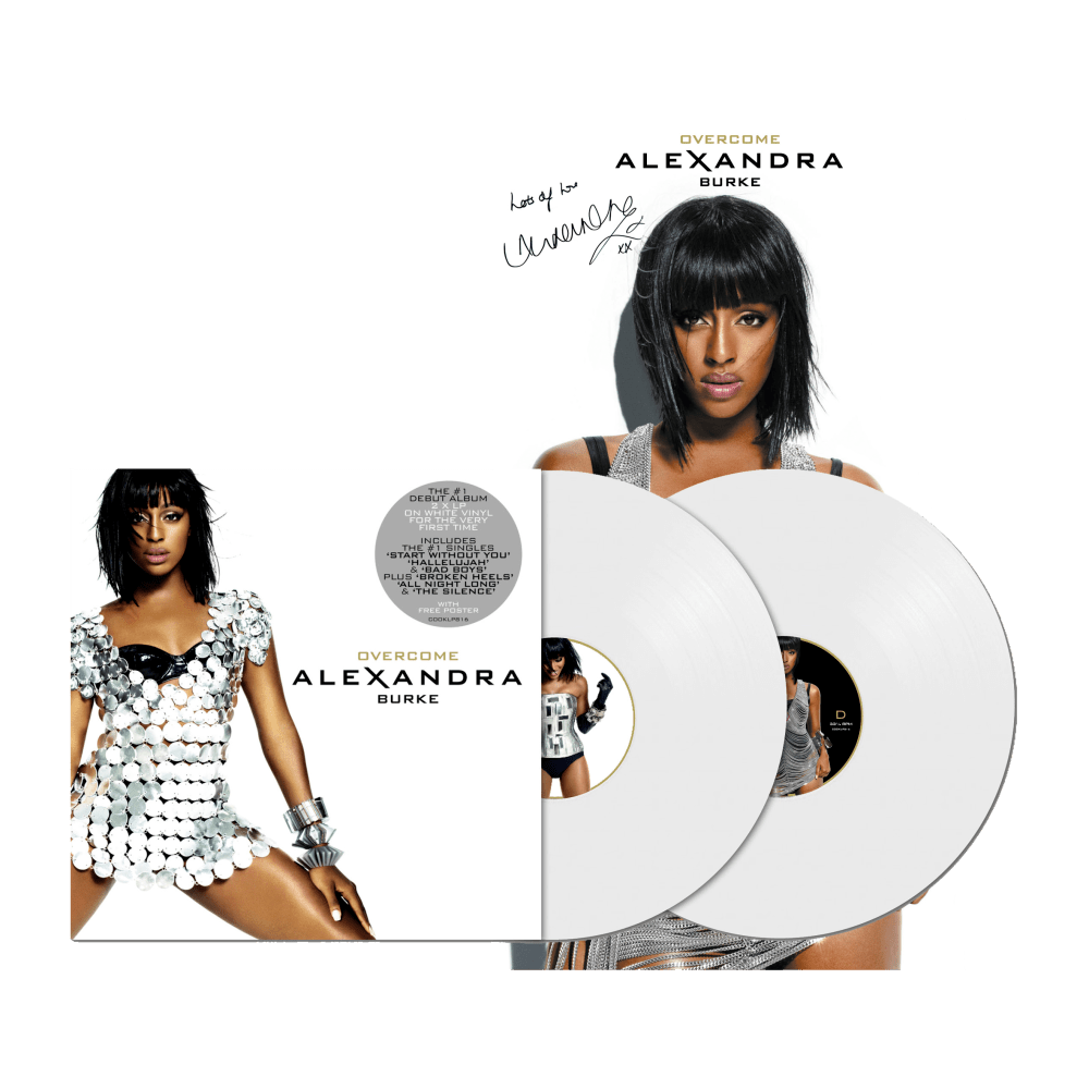 Alexandra Burke - Overcome Double White Vinyl Double LP