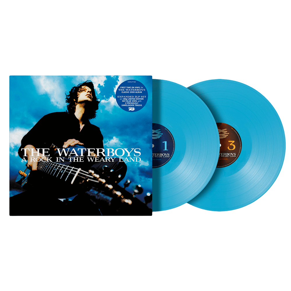 Waterboys - A Rock In The Weary Land Expanded Edition Blue Double Vinyl