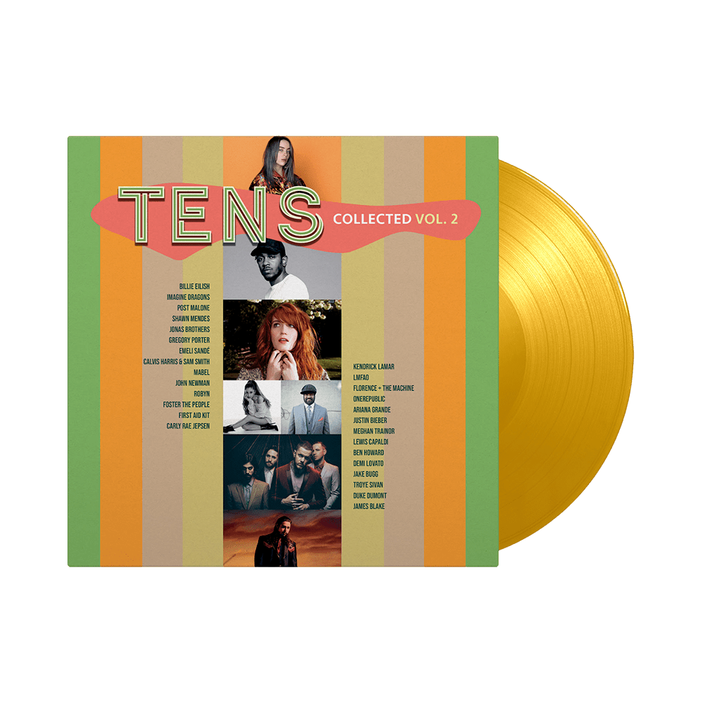 Various Artists - Tens Collected Vol.2 Yellow Double Heavyweight Vinyl