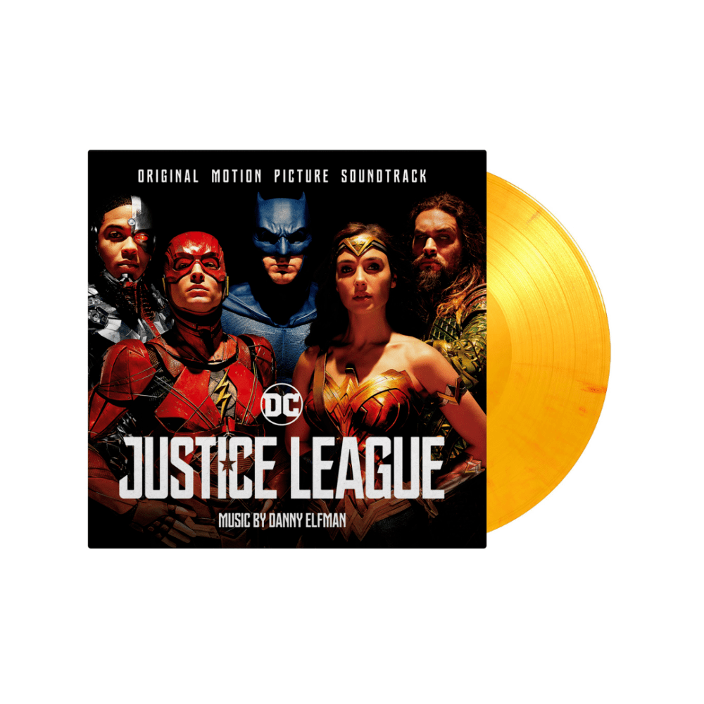 Danny Elfman - Justice League OST Flaming Coloured Double Heavyweight Vinyl