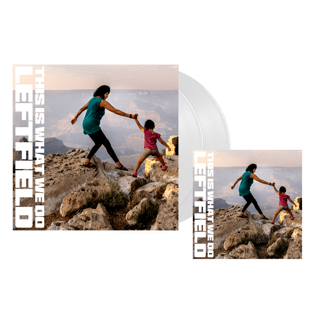 Leftfield - This Is What We Do White Double Vinyl Deluxe Digital Album