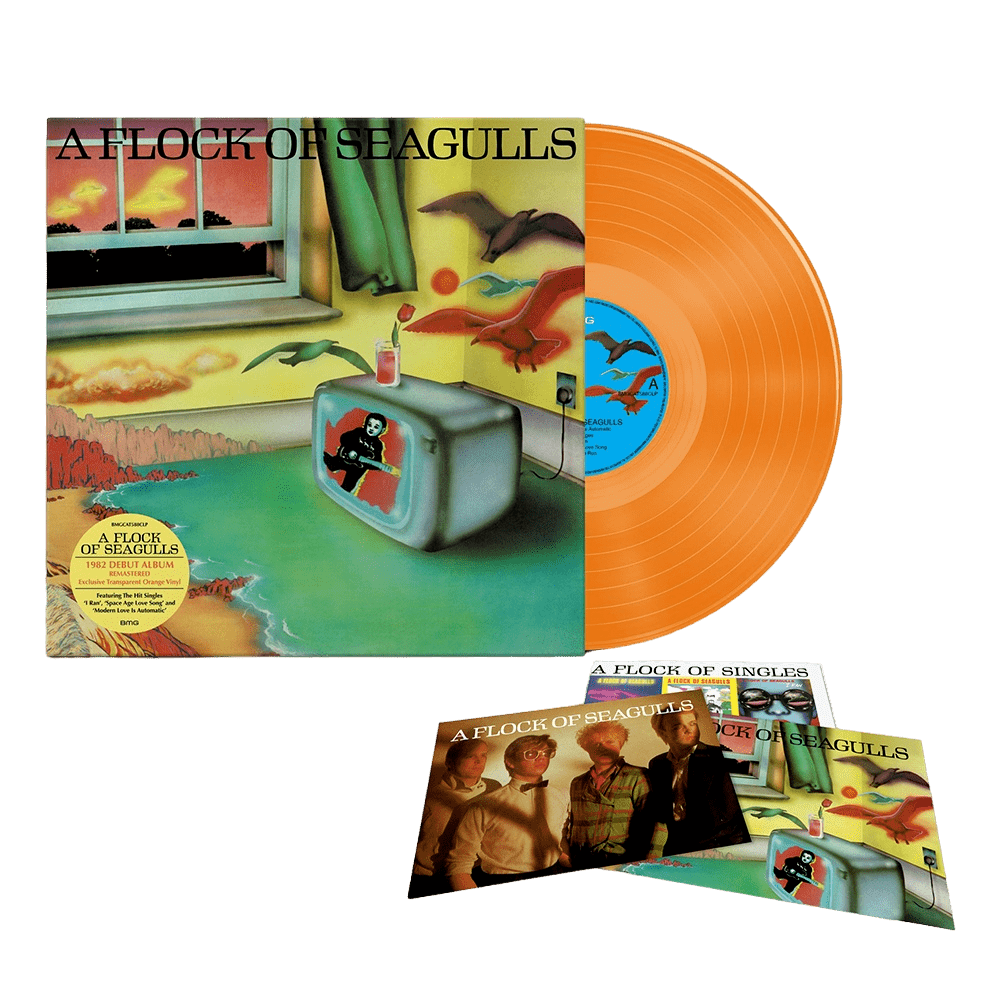 A Flock Of Seagulls - A Flock Of Seagulls Remastered Transparent Orange Vinyl