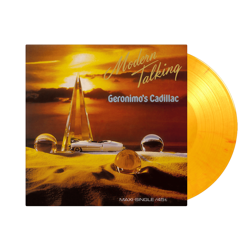 Modern Talking - Geronimo's Cadillac Yellow Flame Heavyweight Vinyl