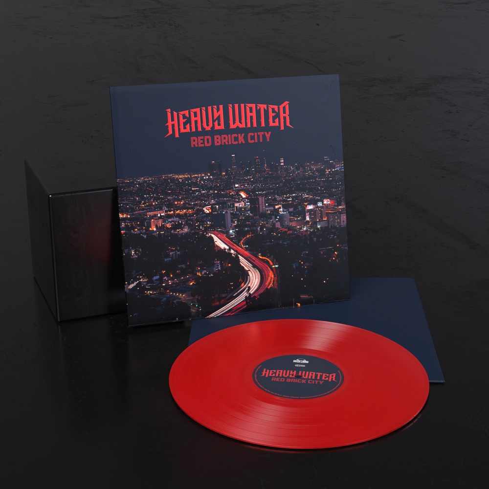 Heavy Water - Red Brick City Red Vinyl LP & T-Shirt