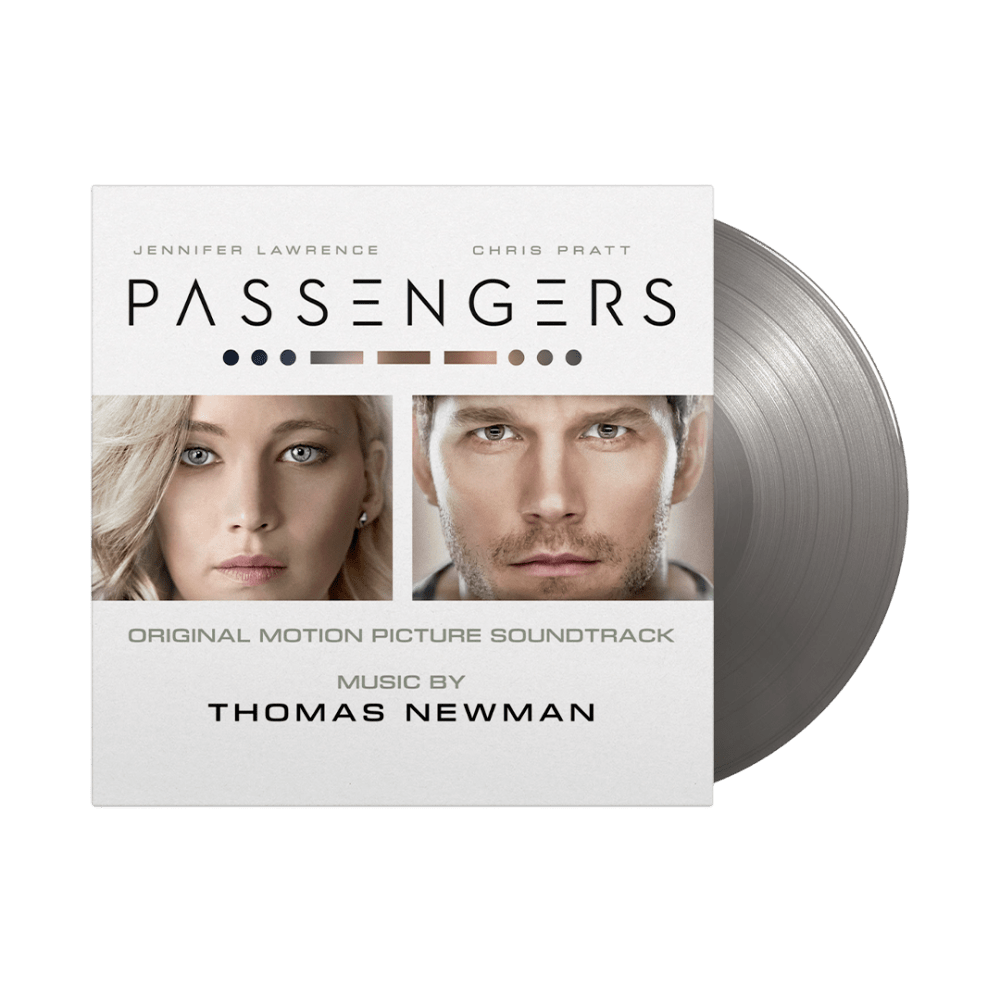 Thomas Newman - Passengers Original Soundtrack Silver Double Heavyweight Vinyl