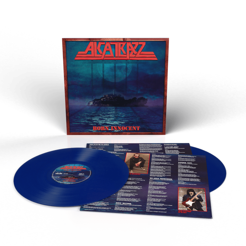 Alcatrazz - Born Innocent Blue Vinyl Double LP