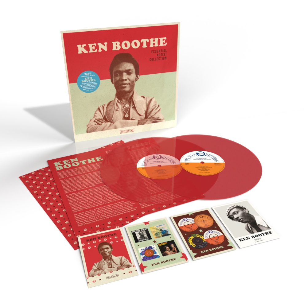 Ken Boothe - Essential Artist Collection Red Transparent Double Vinyl