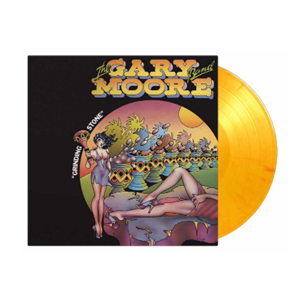 Gary Moore Band - Grinding Stone 50th Anniversary Edition Flaming Coloured Heavyweight Vinyl