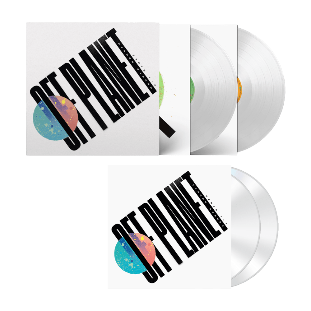 Django Django - Off Planet White Double Vinyl 2CD