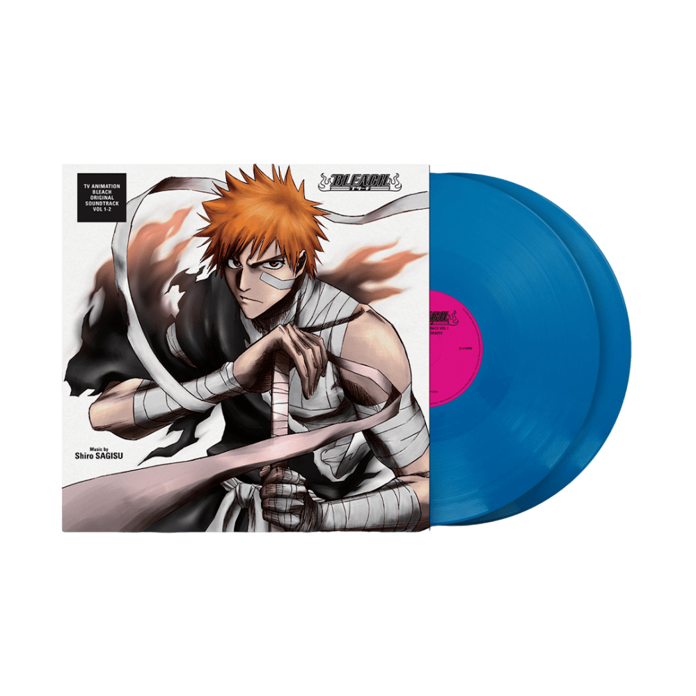 Shiro Sagisu - Bleach Original Soundtrack Translucent Blue Double Vinyl