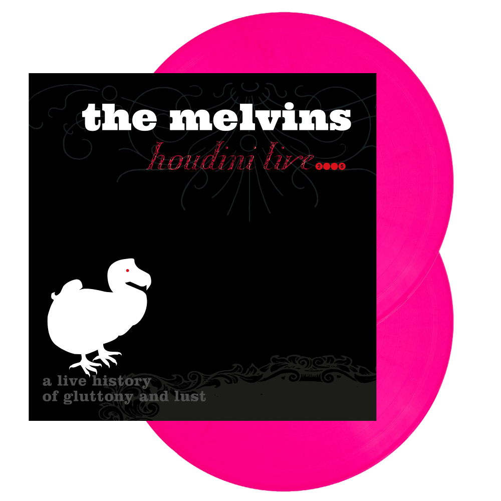 Melvins - Houdini Live 2005 Hot Pink Vinyl Double LP