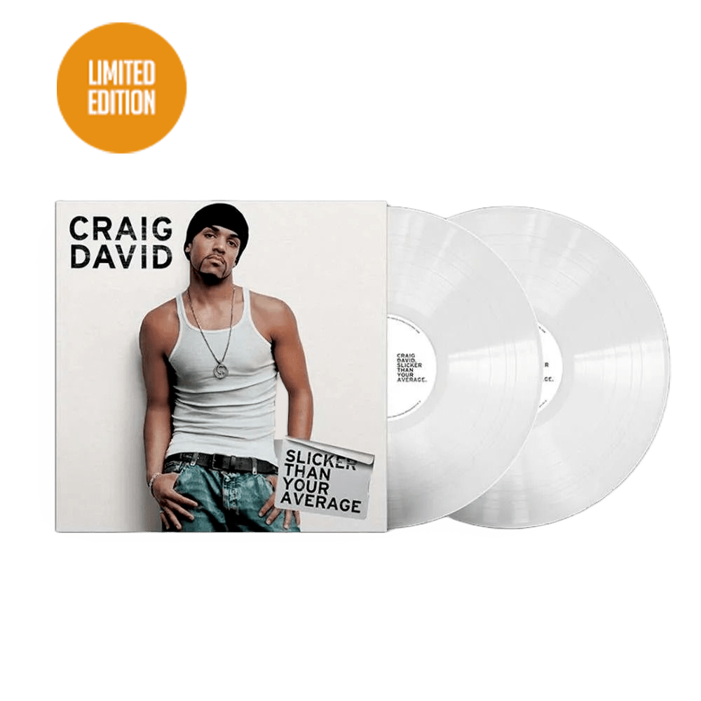 Craig David - Slicker Than Your Average: 20th Anniversary White Double Vinyl