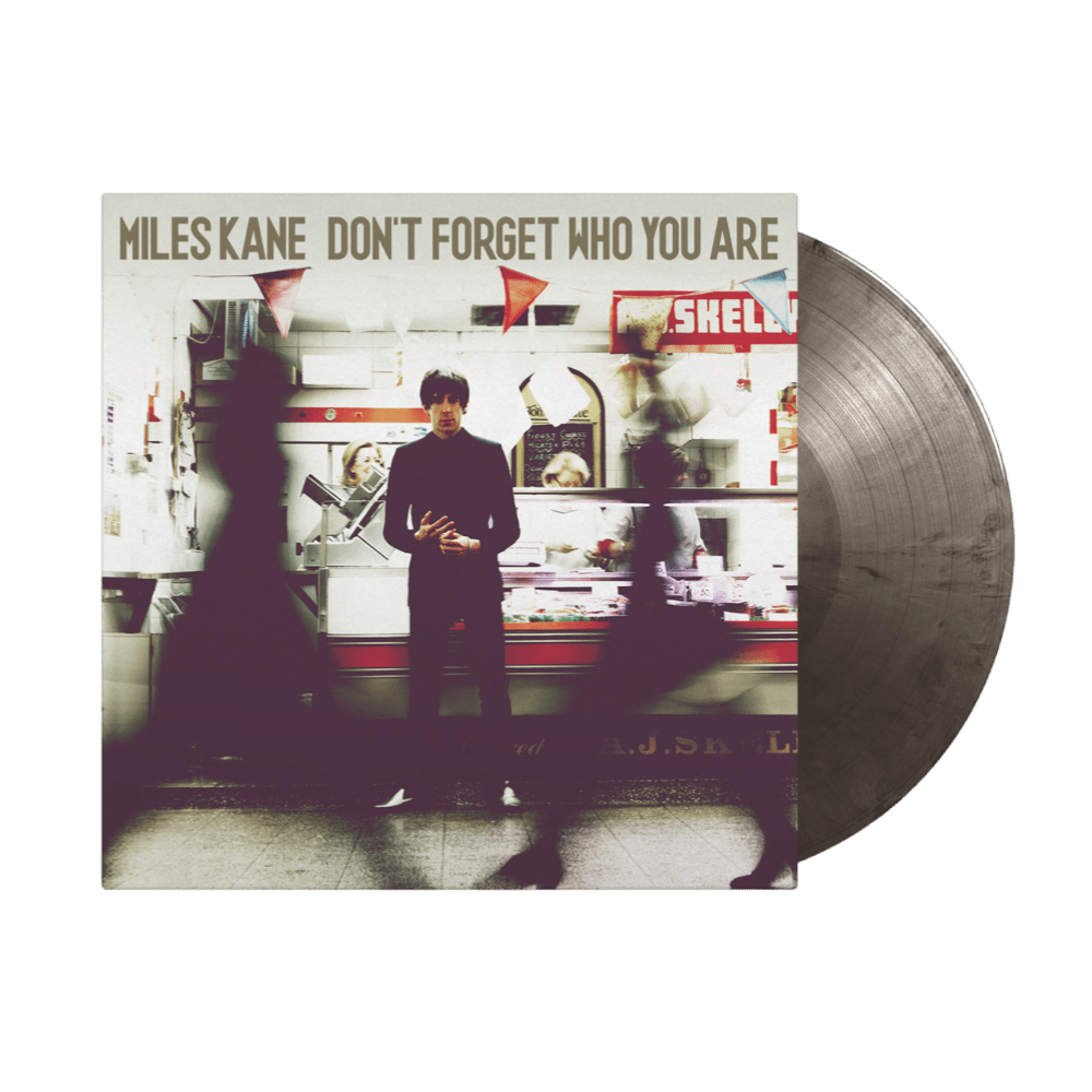 Miles Kane - Don't Forget Who You Are Silver & Black Marbled  Heavyweight Vinyl