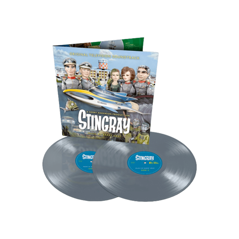 Barry Gray - Stingray - OST Silver  Double Vinyl