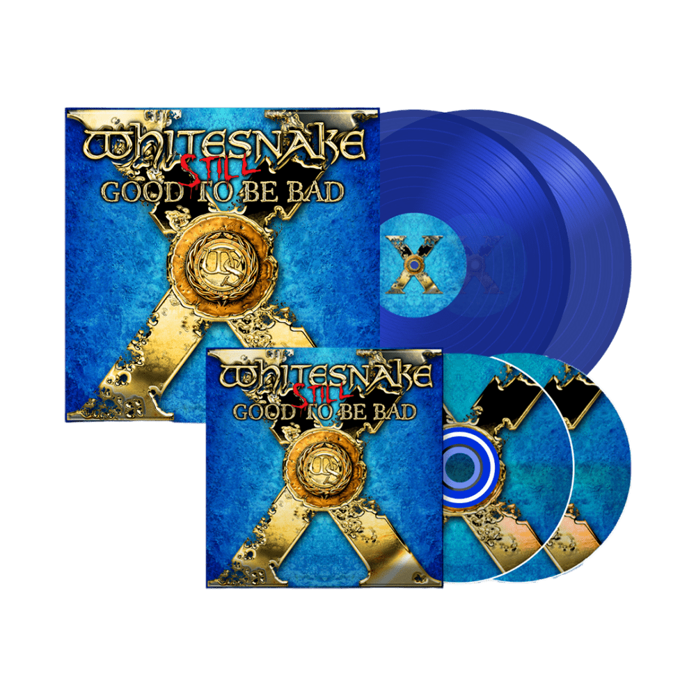 Whitesnake - Still...Good To Be Bad Translucent Blue Vinyl 2-Disc CD