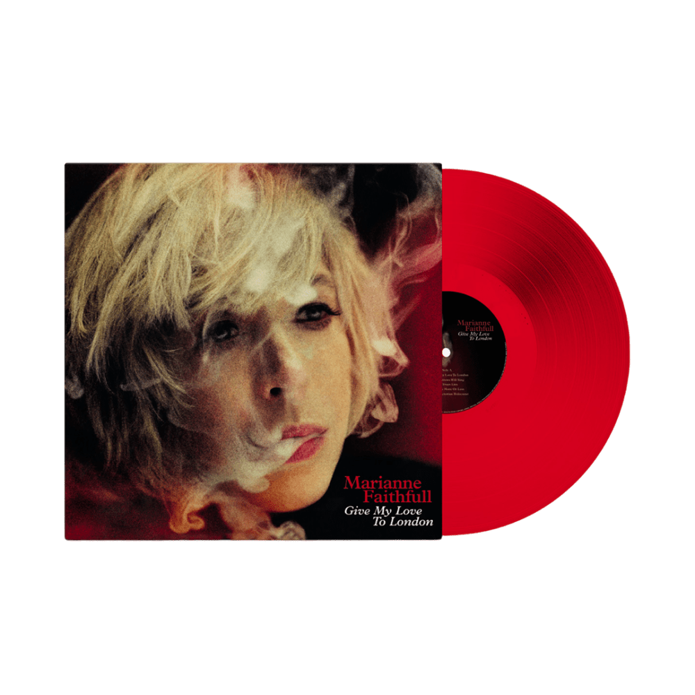 Marianne Faithfull - Give My Love To London Red Heavyweight Vinyl