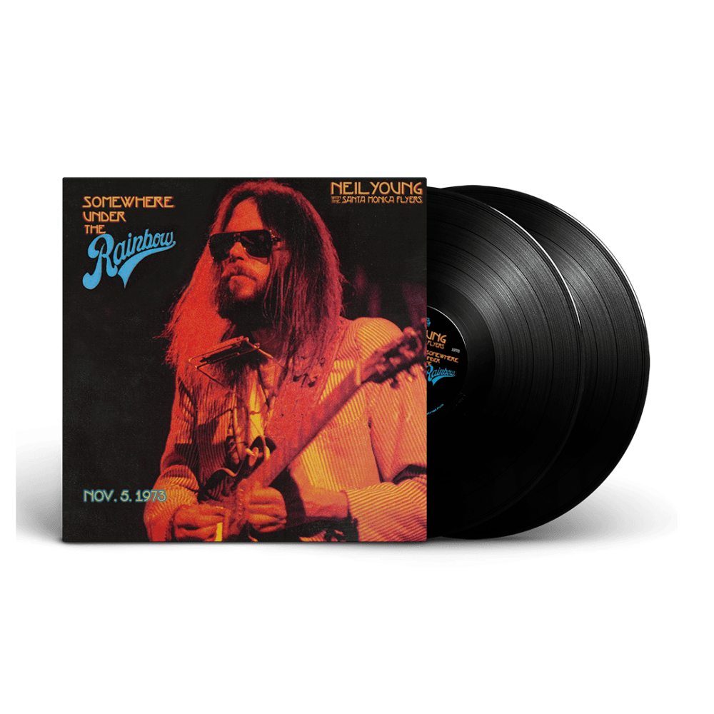 Neil Young With The Santa Monica Flyers - Somewhere Under The Rainbow  Double Vinyl