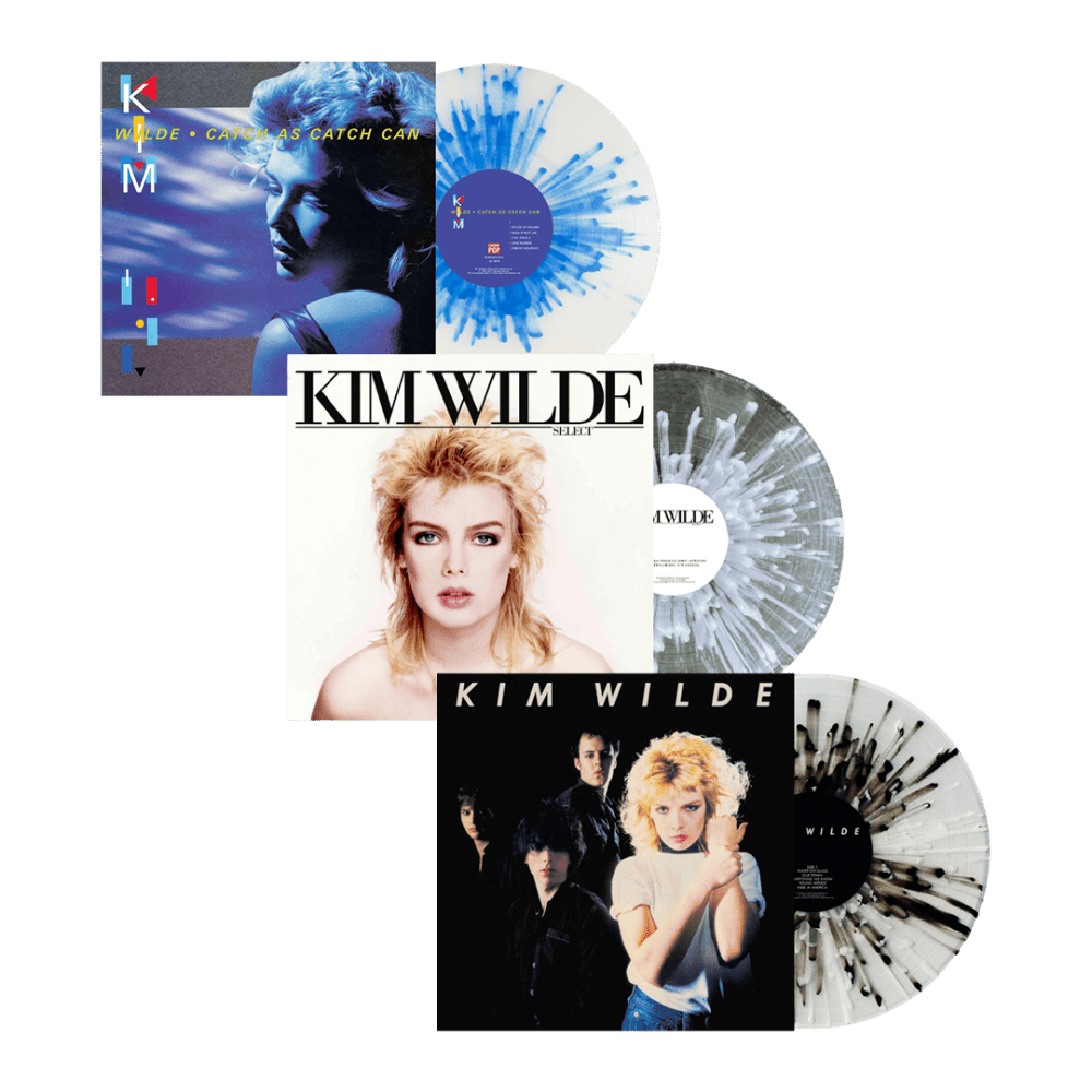 Kim Wilde - Kim Wilde Select Catch As Catch Can Clear Splatter Vinyl