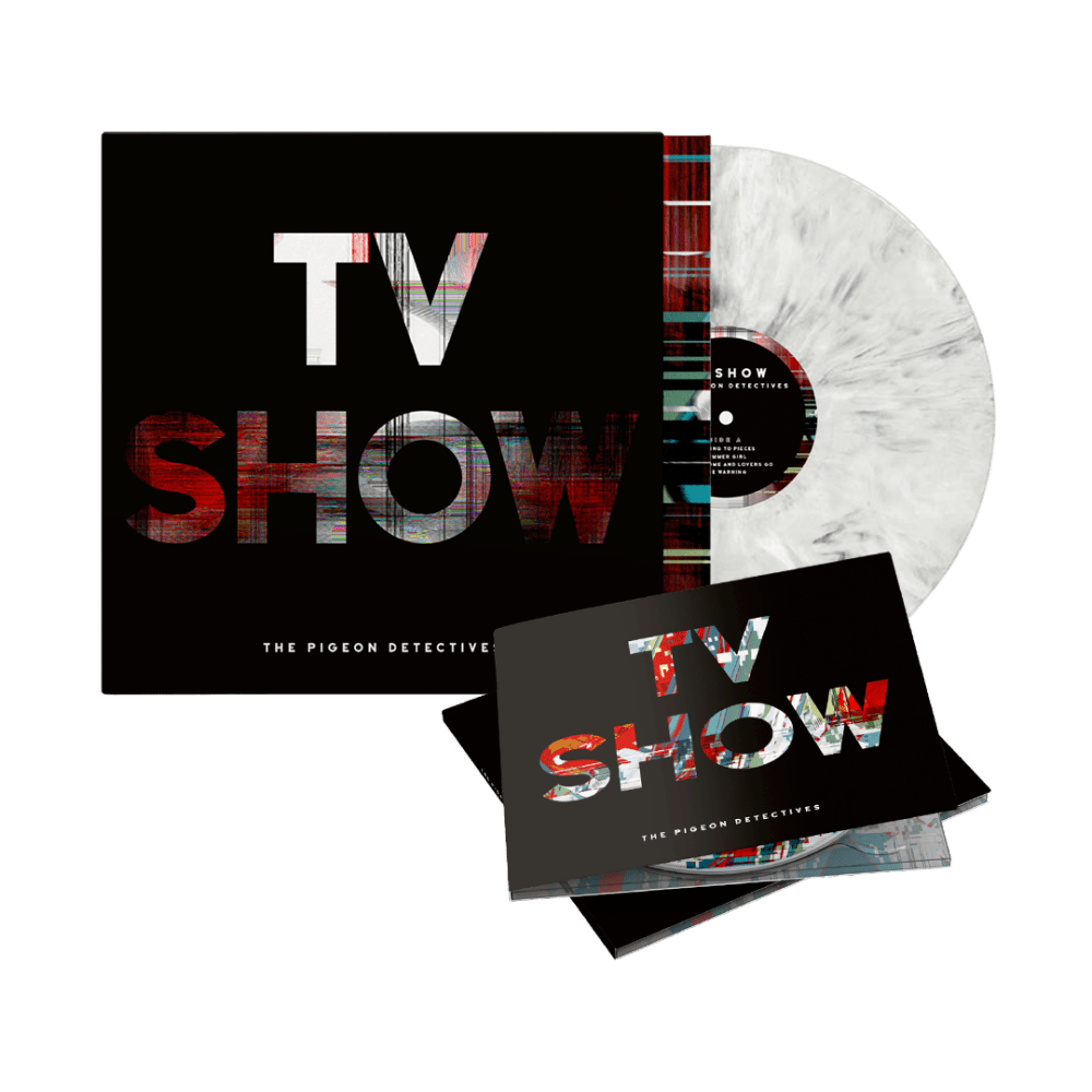 The Pigeon Detectives - TV Show Black & White Marble Vinyl CD