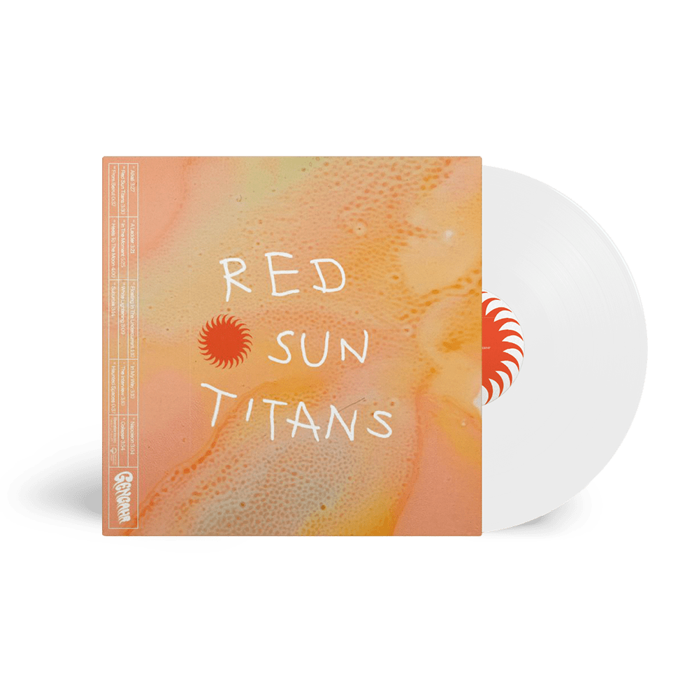 Gengahr - Red Sun Titans White Alt Sleeve Heavyweight Vinyl