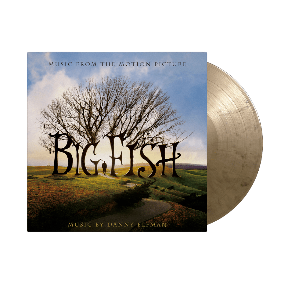 Danny Elfman - Big Fish Gold & Black Marbled Double Heavyweight Vinyl