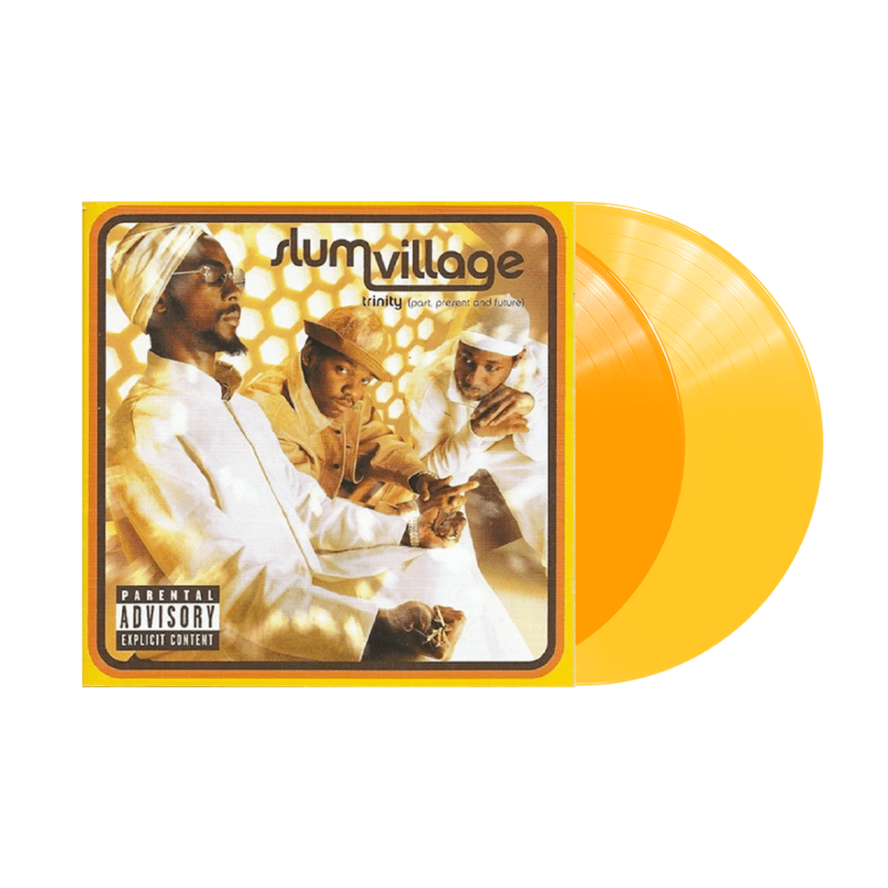 Slum Village - Trinity Past, Present and Future RSD 2023 Canary Yellow Tangerine Orange Double Vinyl