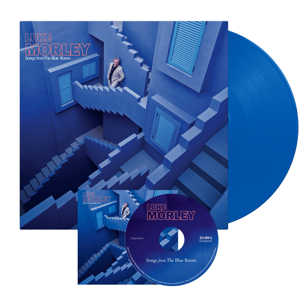 Luke Morley - Songs From The Blue Room Blue Vinyl LP & CD Album