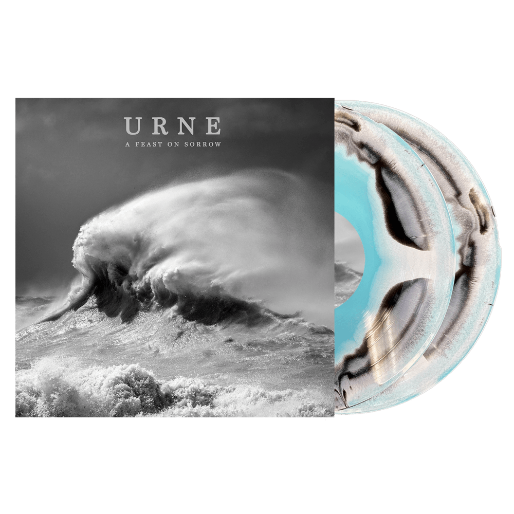 Urne - A Feast On Sorrow Sea Swirl Double Vinyl