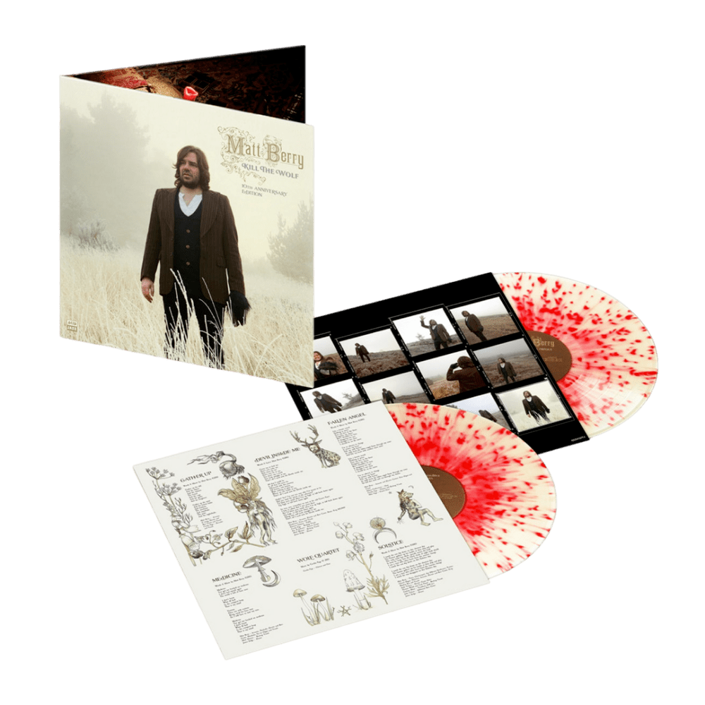 Matt Berry - Kill The Wolf: 10th Anniversary Edition Blood-Splatter Coloured Double Vinyl