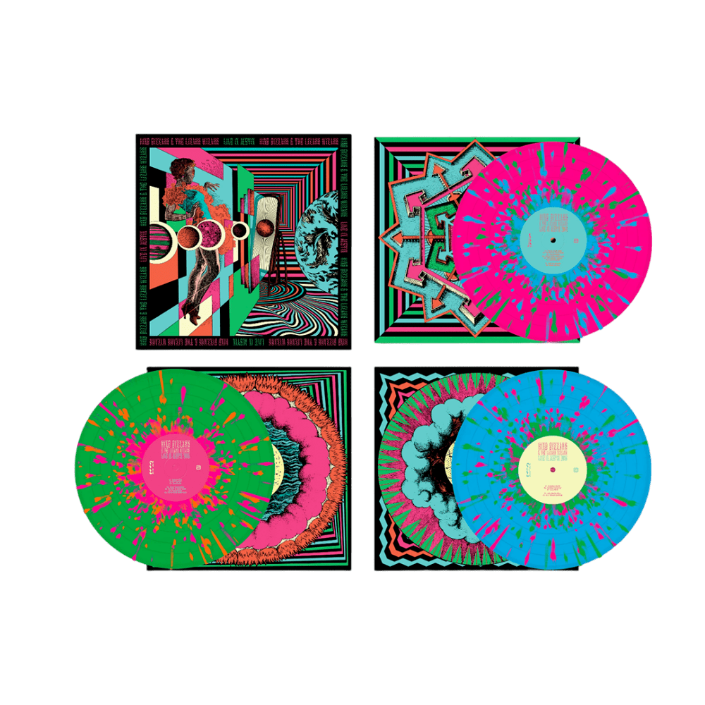 King Gizzard And The Lizard Wizard - Live In Austin Coloured Fuzz Club Official Bootleg  Triple Heavyweight Vinyl