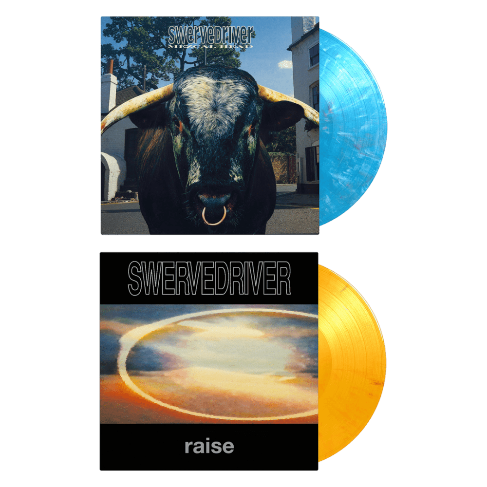 Swervedriver - Mezcal Head Blue Marbled Raise Flaming Coloured Vinyl