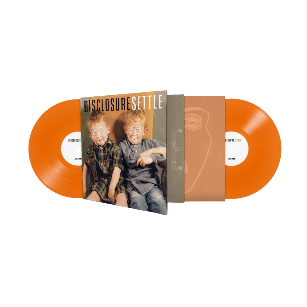 Disclosure - Settle 10 Transparent Orange Double Vinyl