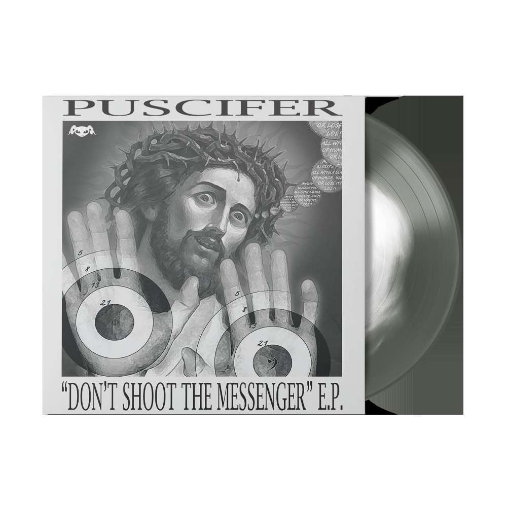 Puscifer - Dont Shoot The Messenger EP Black Ice w/ White Vinyl