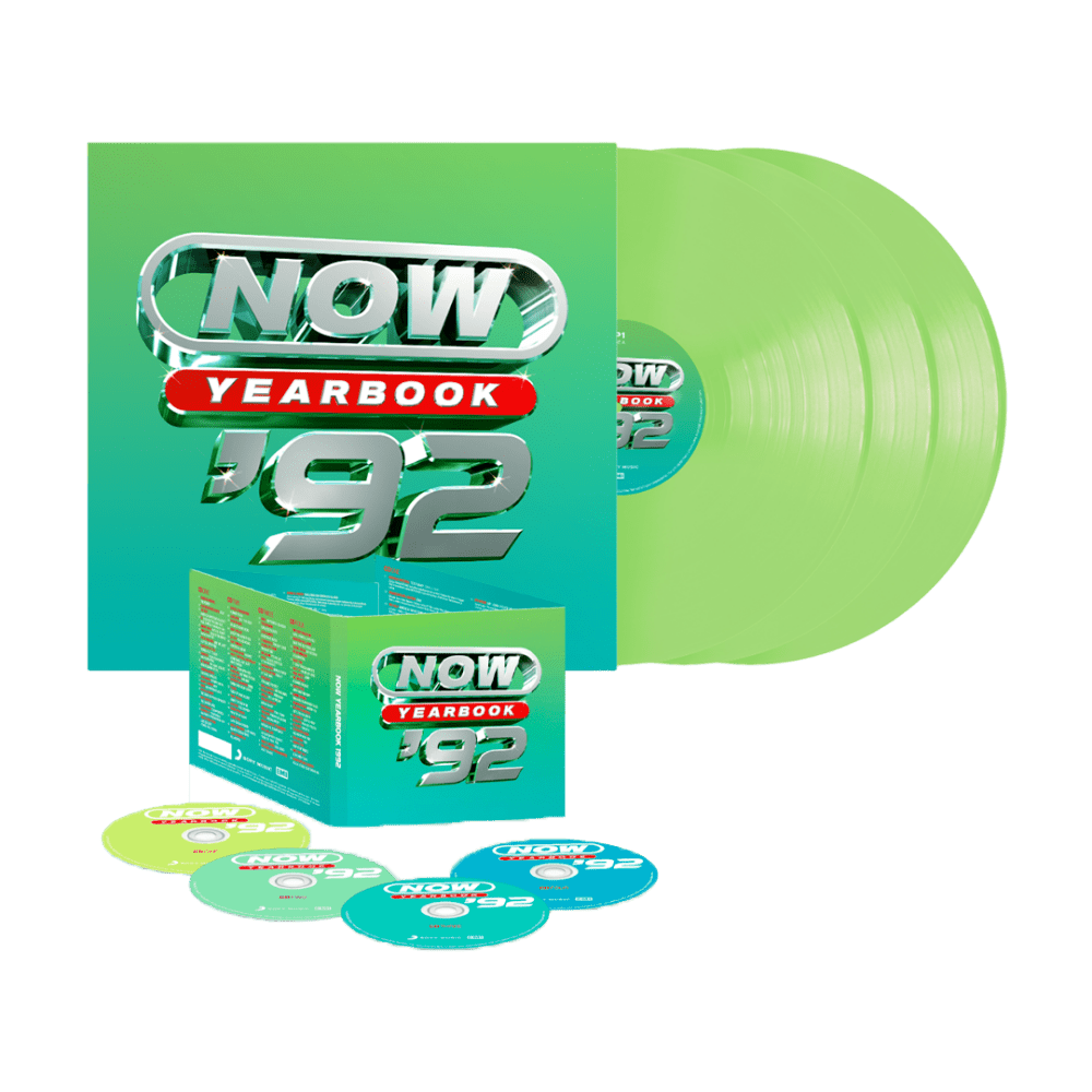 Various Artists - NOW - Yearbook 1992 Green Double Vinyl Special Edition 4CD