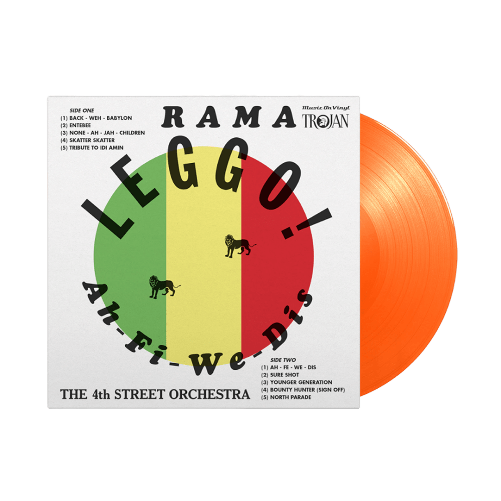 The 4th Street Orchestra - Leggo! Ah-Fi-We-Dis Orange Heavyweight Vinyl