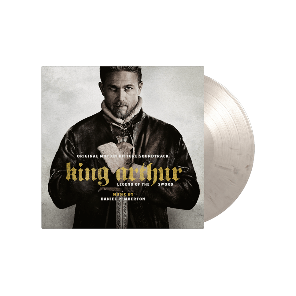 Daniel Pemberton - King Arthur: Legend Of The Sword White & Black Marbled Double Heavyweight Vinyl