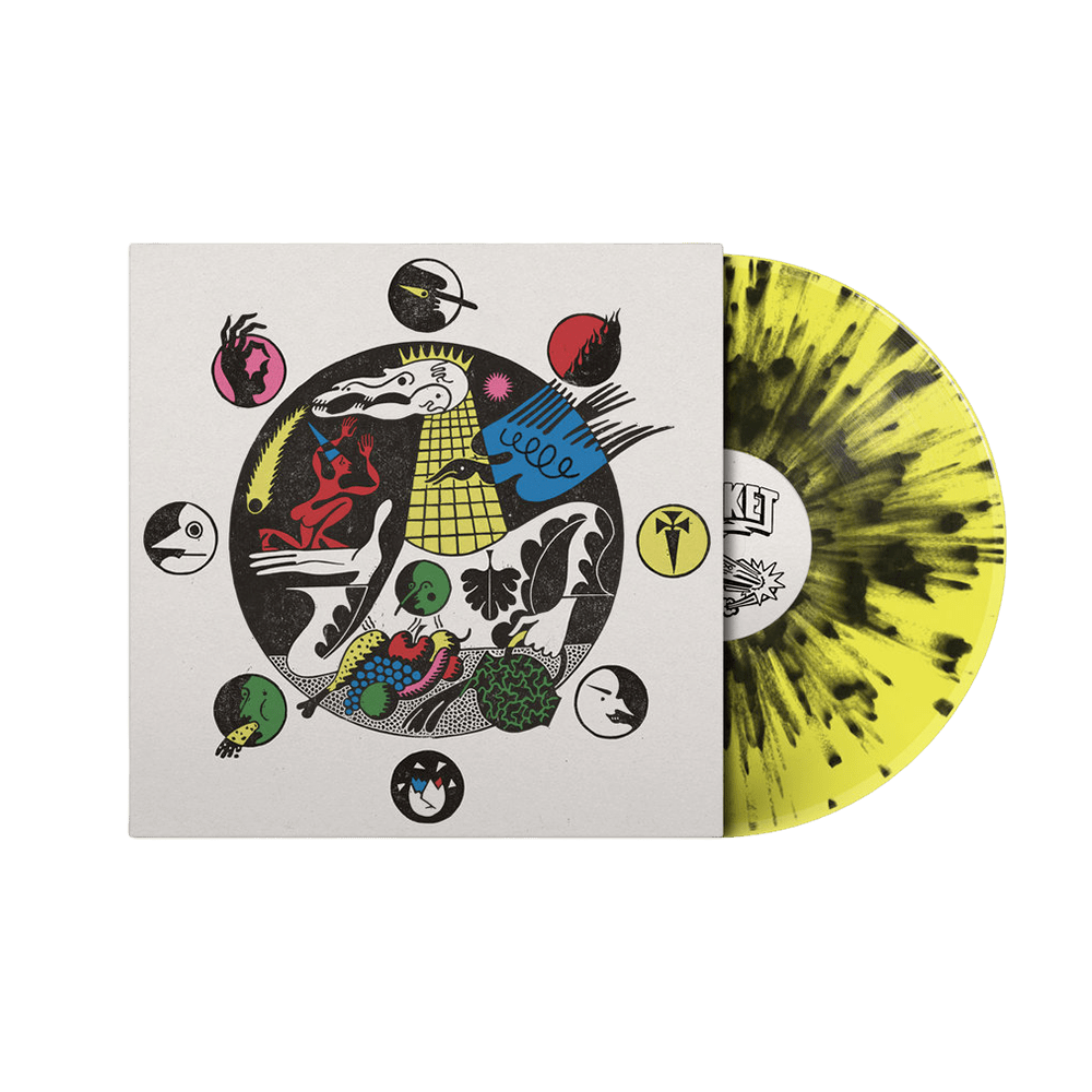 Pigs Pigs Pigs Pigs Pigs Pigs Pigs - King Of Cowards Regal Splatter Coloured Vinyl