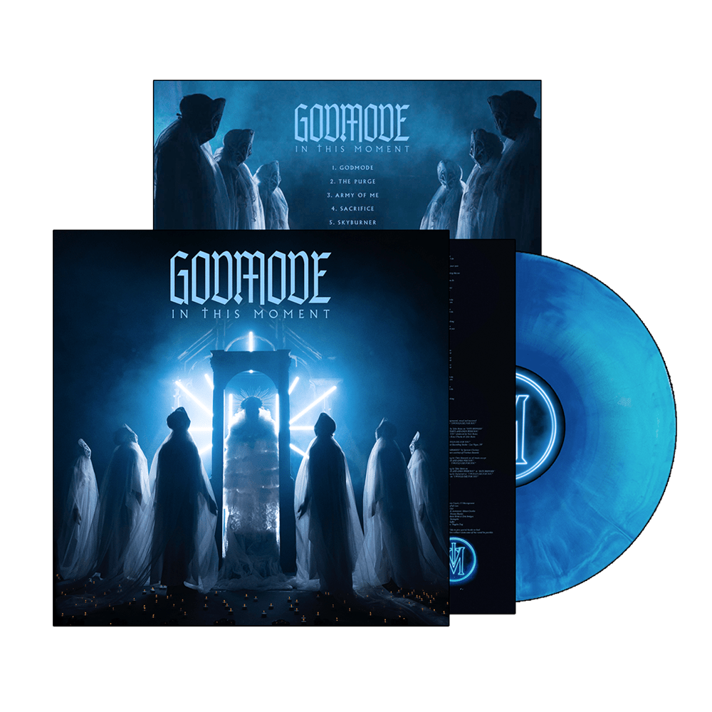 In This Moment - Godmode Opaque Galaxy Blue Vinyl