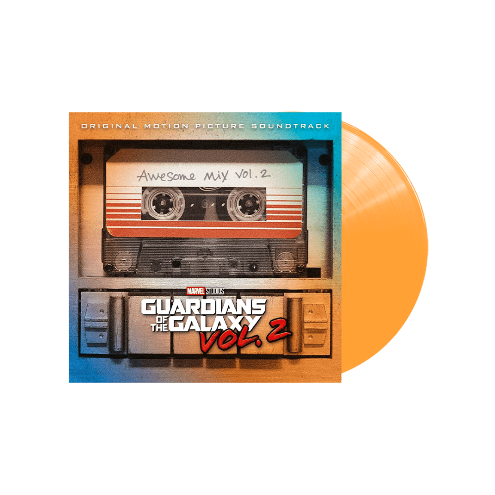 Various Artists - Guardians of the Galaxy: Awesome Mix Vol. 2 Orange Galaxy Effect Coloured Vinyl