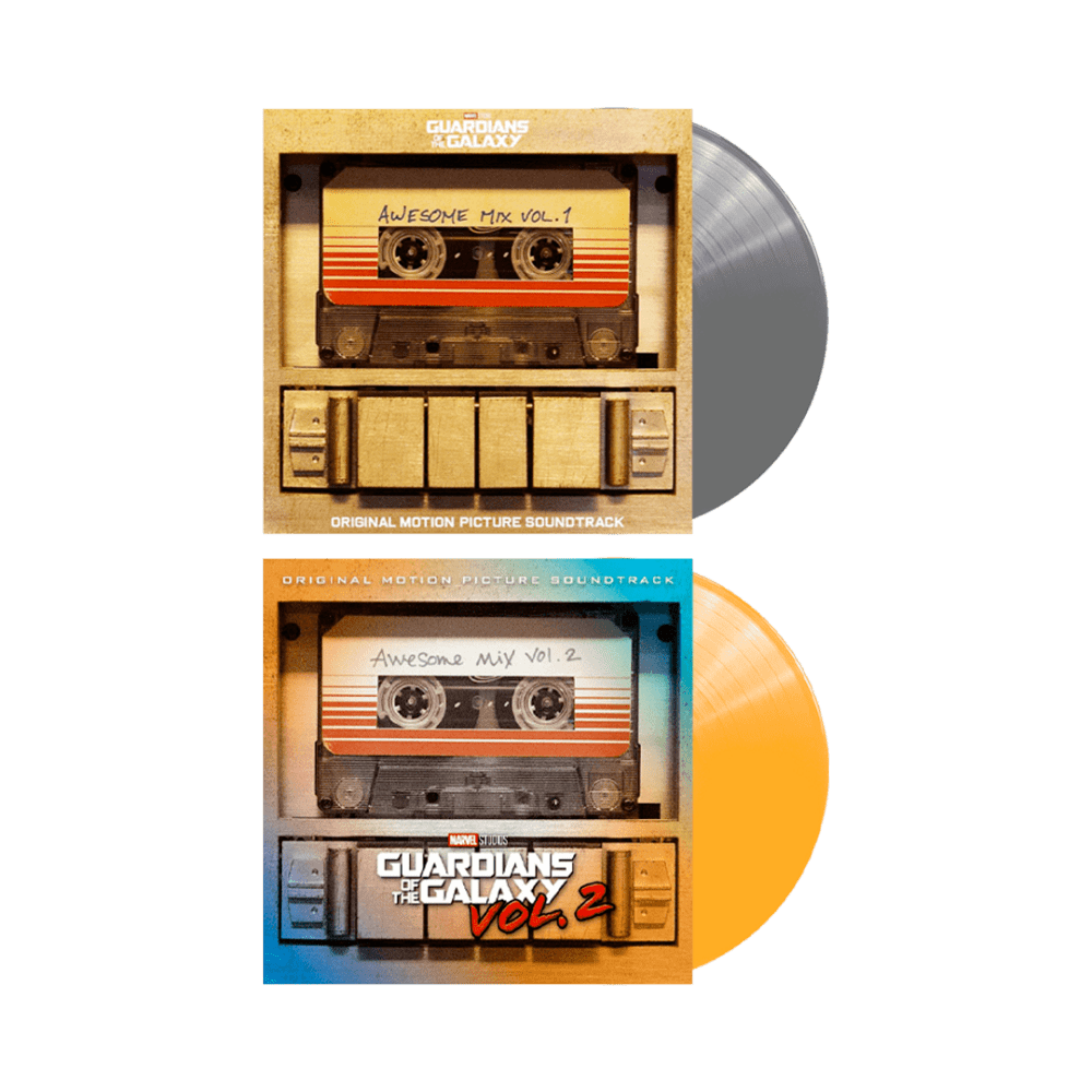 Various Artists - Guardians of the Galaxy: Awesome Mix Vol. 1 & 2 Coloured Vinyl