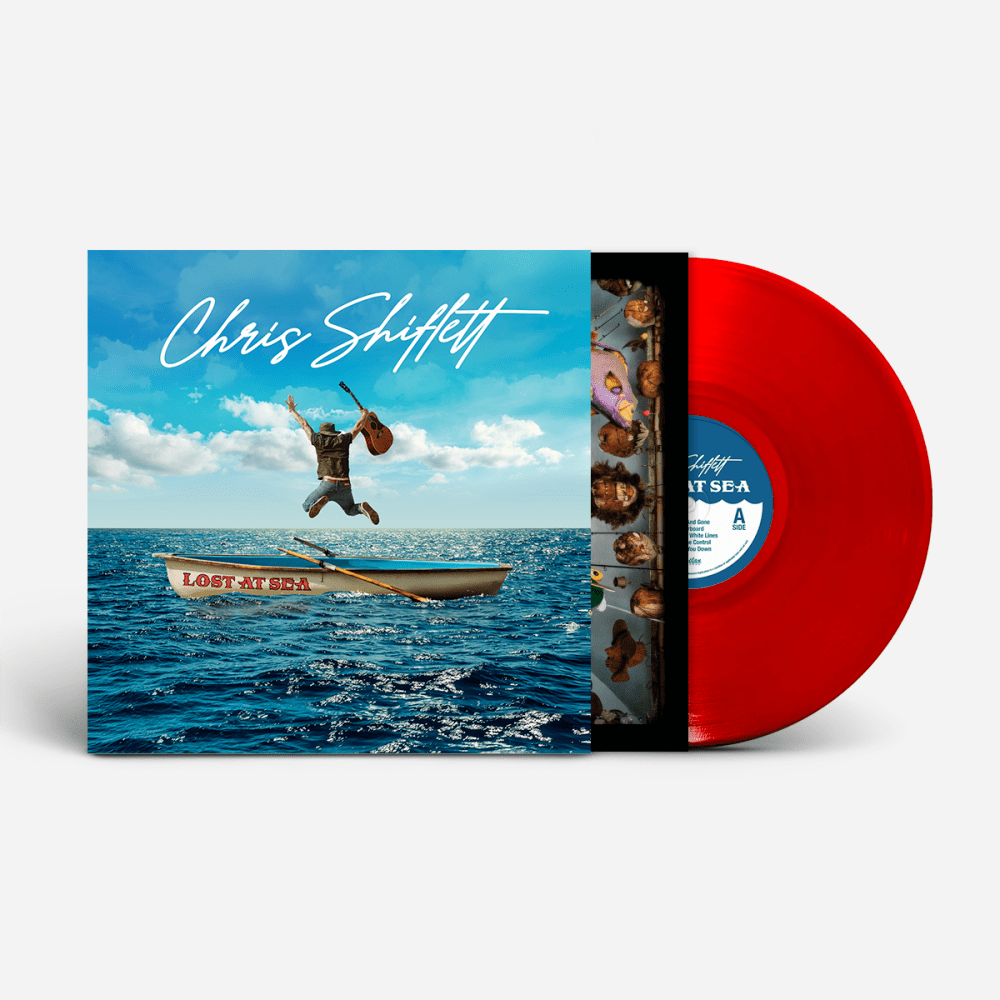 Chris Shiflett - Lost At Sea Translucent Red Vinyl LP