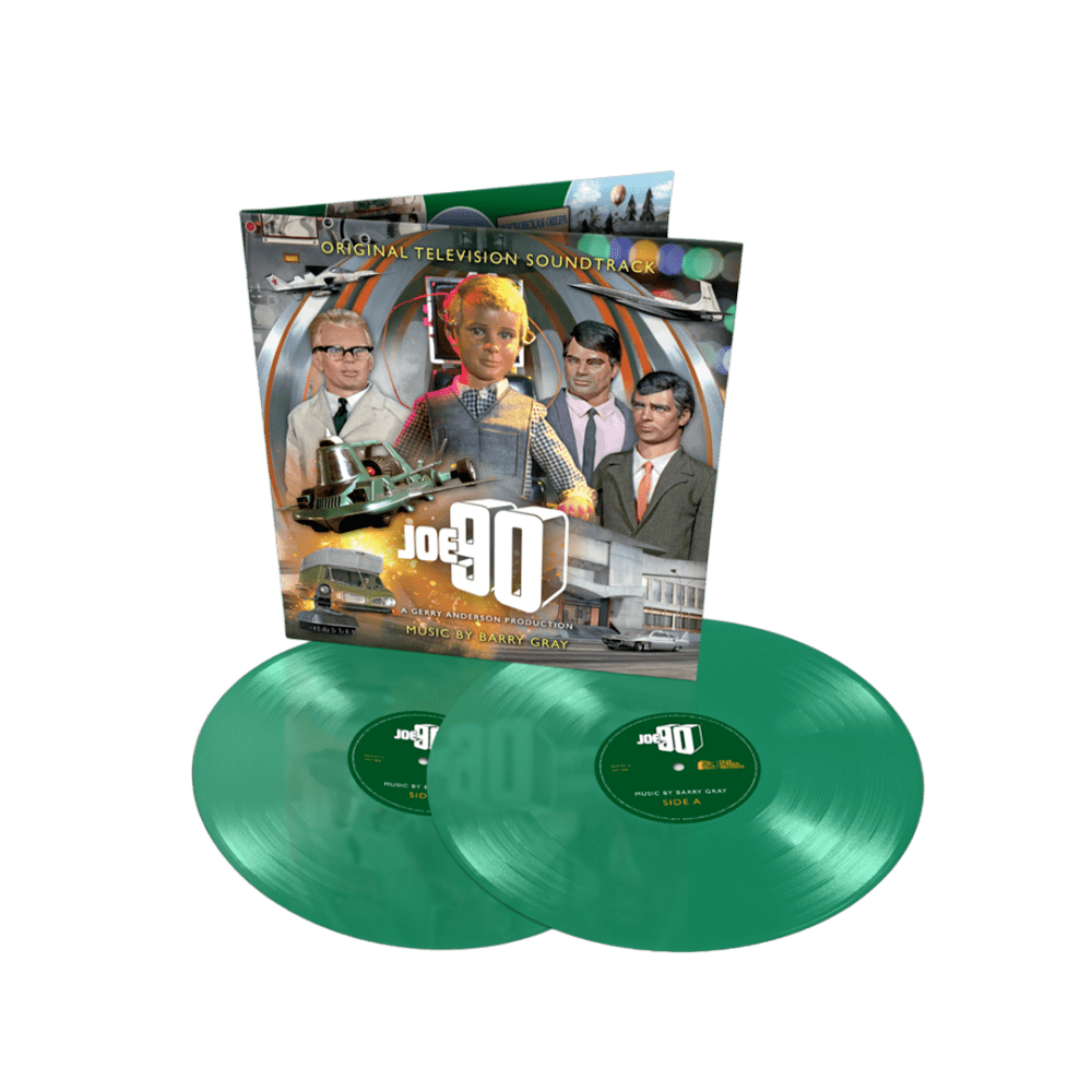 Barry Gray - Joe 90 Jet Car Green Coloured Double Vinyl