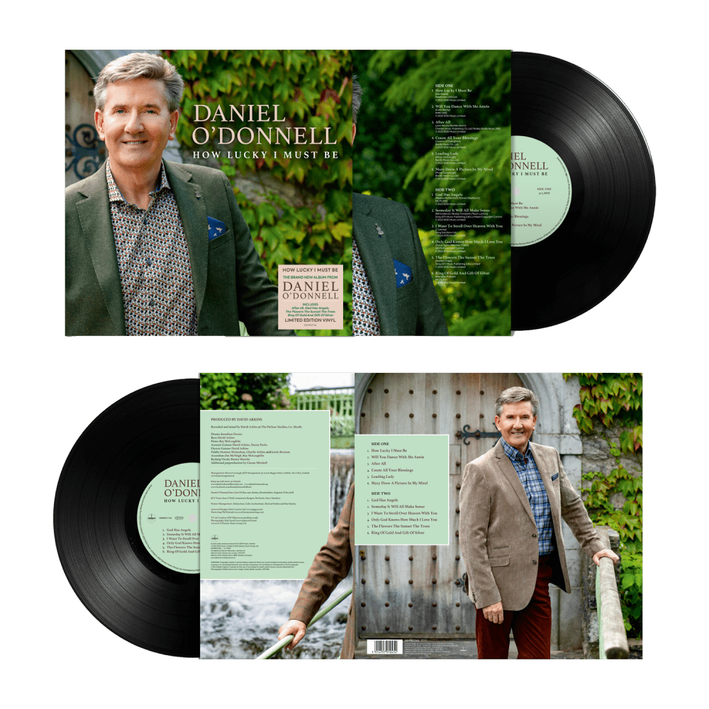 Daniel O'Donnell - How Lucky I Must Be Black Vinyl