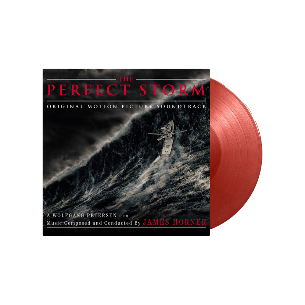 James Horner - Perfect Storm Red & Black Marbled Double Heavyweight Vinyl