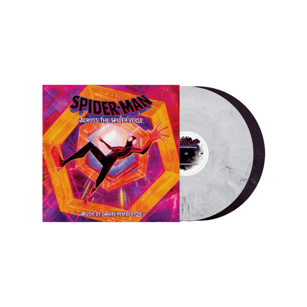 Daniel Pemberton - Spider-Man: Across the Spider-Verse White & Dark Purple Marbled Double Vinyl