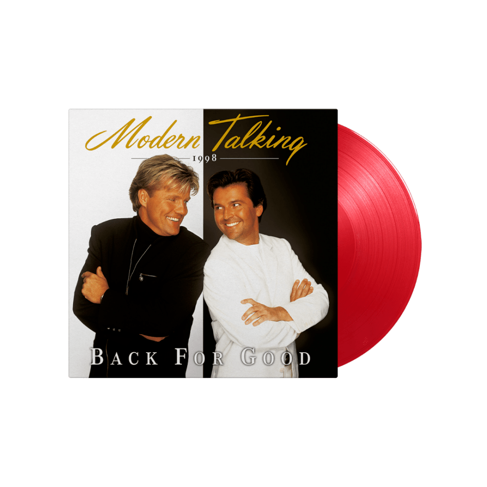 Modern Talking - Back For Good Translucent Red Double Heavyweight Vinyl